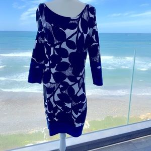 Stunning, lightweight bright dress. Wear year round. A little spandex is great.